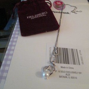 Helzberg Heart with Pearl Necklace